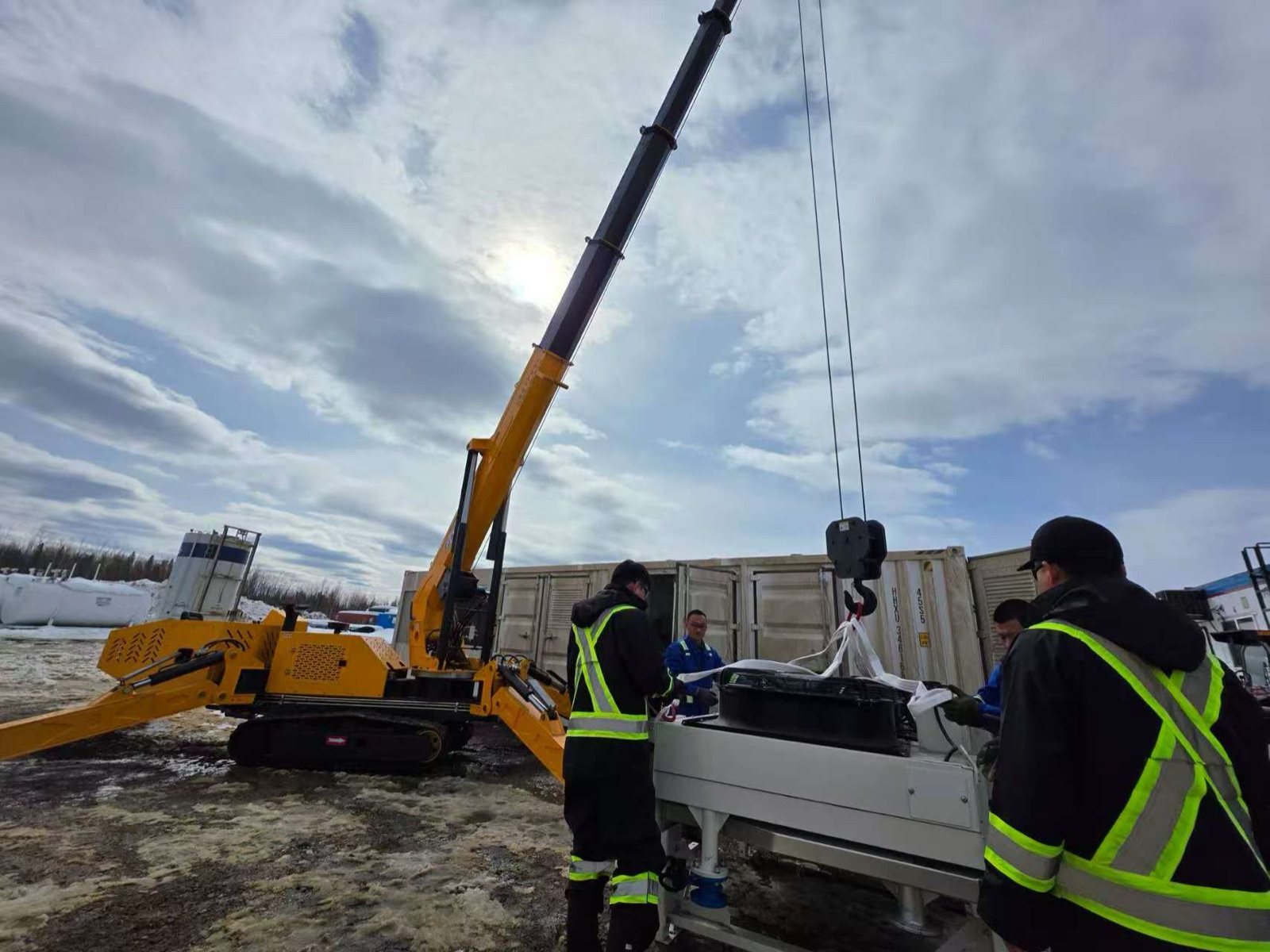 LinkMine 加拿大项目建设团队与本地现场能力